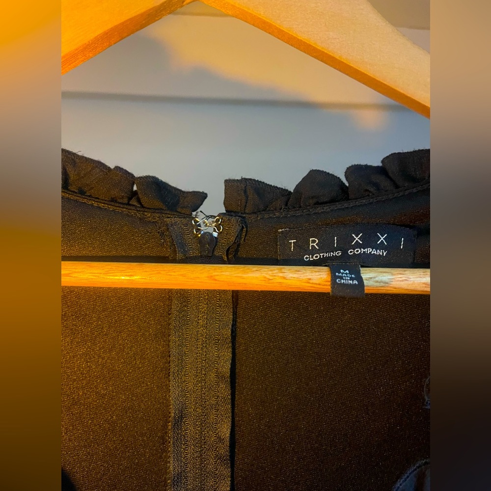 Black trixxi dress medium